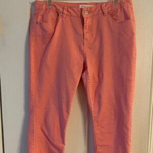 Women's Artisan NY Salmon Skinny Jeans size 10